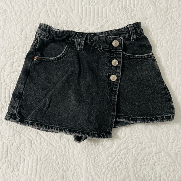 Zara Other - Zara Black Denim Skort for Kids
